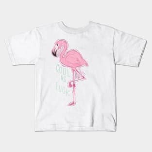 pink flamingo Kids T-Shirt